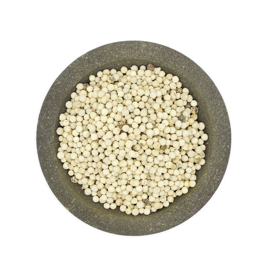 Pieprz biały cały. 50 gr.